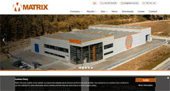 Desktop Screenshot of matrix-sa.com